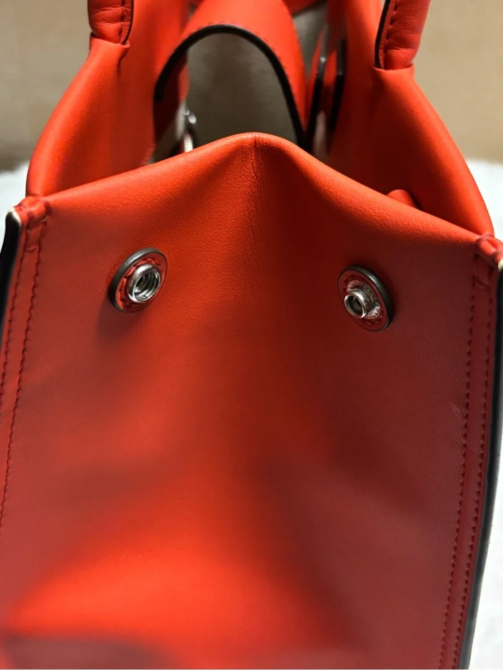 Authentic Tory Burch Ella Bio Tote Bag in Poppy Red